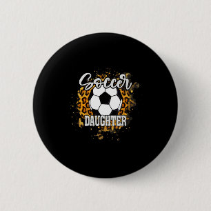 Soccer Daughter Vintage Soccer Family Matching 1 T 6 Cm Round Badge
