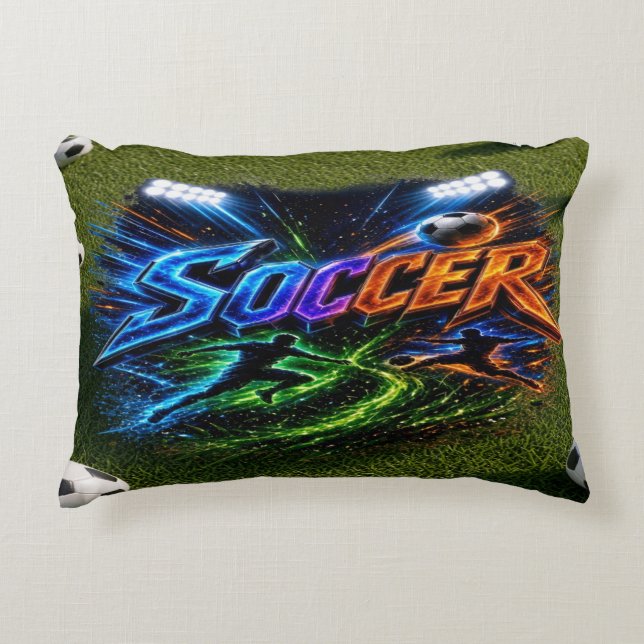 Soccer Decorative Cushion (Front)
