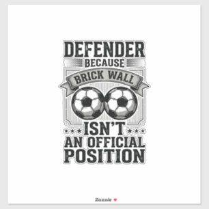 Soccer Defender Brick Wall Vintage Shirt Design_1