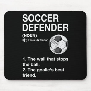 Soccer Defender Definition Soccer Player Footbyll Mouse Pad