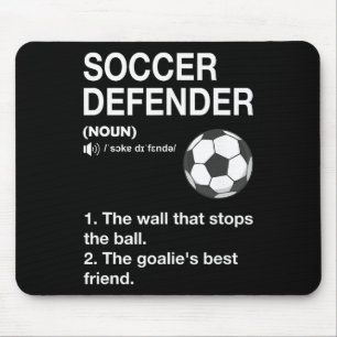 Soccer Defender Definition Soccer Player Footll Mouse Pad