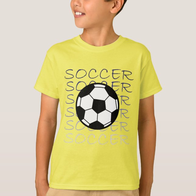 Soccer Design T-Shirt (Front)
