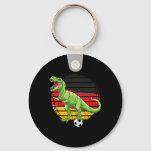 Soccer Dino Trex German Jersey Germany Flag Footll Key Ring