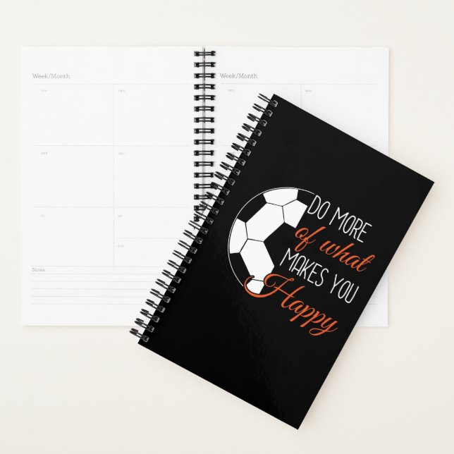 Soccer - Do What Makes You Happy Planner (Display)