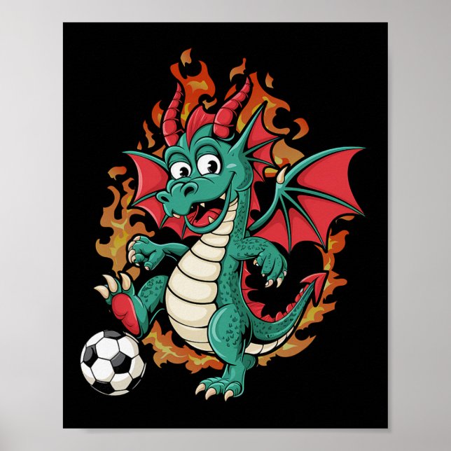 Soccer Dragon  Poster (Front)