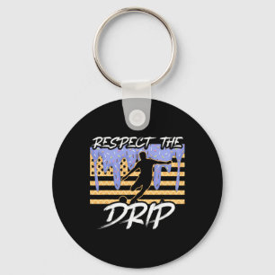 Soccer Drip Boys Dripping Ice Cream Respect The Dr Key Ring