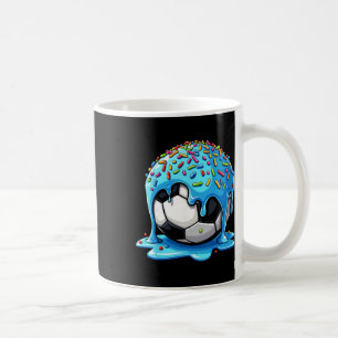 Soccer Drip Boys Girls Ice Cream Drip With Sprinkl Coffee Mug