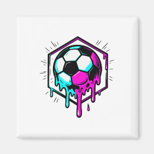 Soccer Drip For Boys Drippy Design Youth Boys Socc Magnet