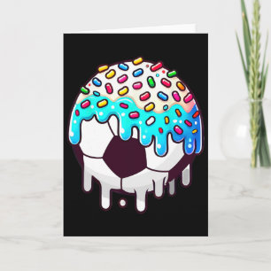 Soccer Drip For Boys Ice Cream Drip Youth Boys Soc Card