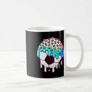 Soccer Drip For Boys Ice Cream Drip Youth Boys Soc Coffee Mug