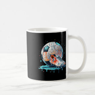 Soccer Drip Ice Cream Drip, Footbyll Sports Team S Coffee Mug