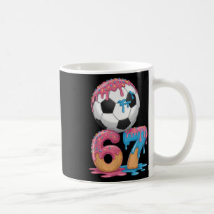 Soccer Drip Number 67 Boys Soccer Player 67 _1 Coffee Mug