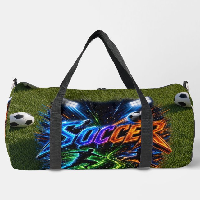 Soccer Duffle Bag (Front)