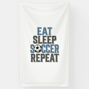 Soccer Eat Sleep Repeat Vintage Typography Shirt_1 Banner
