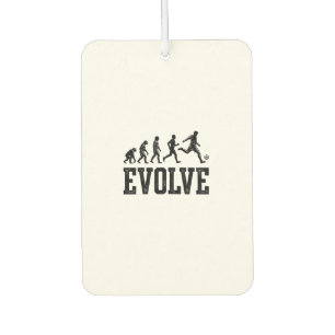 Soccer Evolution Vintage Vector Shirt Design_1 Car Air Freshener