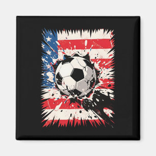 Soccer Explosion Cool Clash For Sport Fans And Pla Magnet