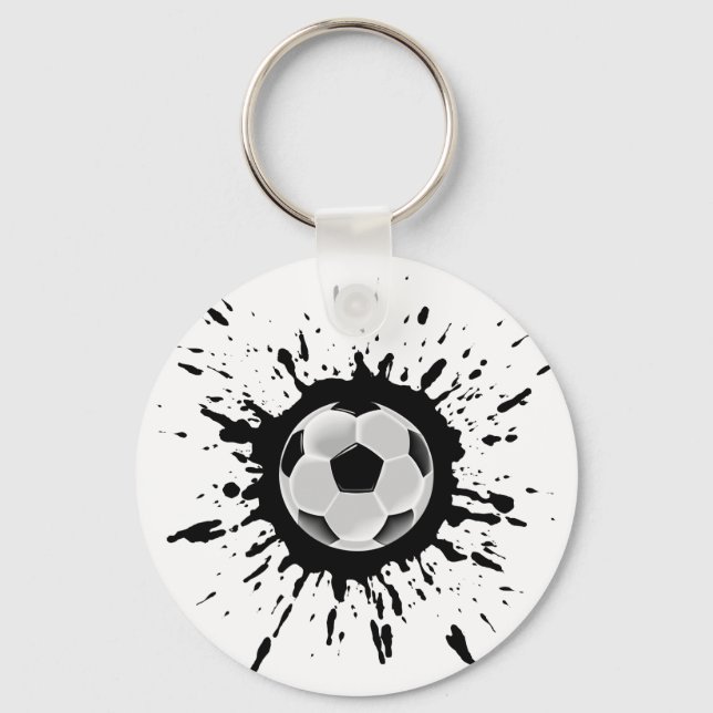 Soccer Explosion Key Ring (Front)