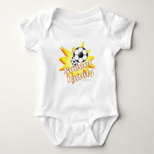 Soccer Family Baby Bodysuit