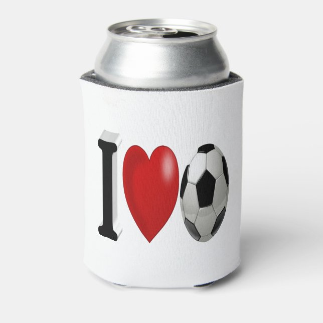 Soccer Fan  Can Cooler (Can Back)