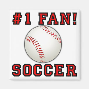 Soccer Fan Not Funny Fridge Magnet