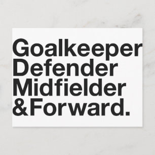 SOCCER Fan Postcard