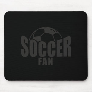 Soccer Fan T Shirt Mouse Pad