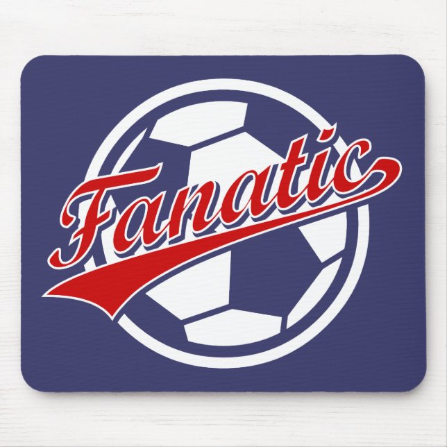 Soccer Fanatic Mouse Pad (Front)