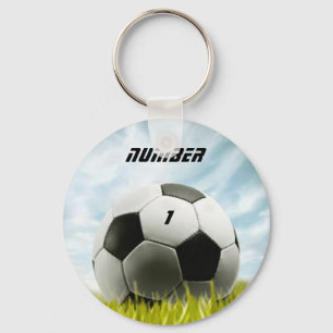 Soccer fans key ring