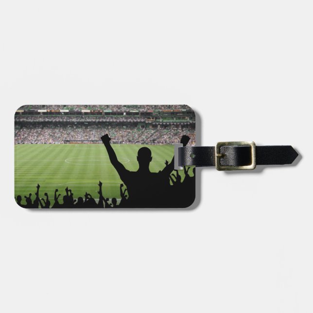 Soccer Fans Luggage Tag (Front Horizontal)