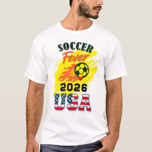 SOCCER Fever 2026 USA Fan Gear Limited Edition T-Shirt
