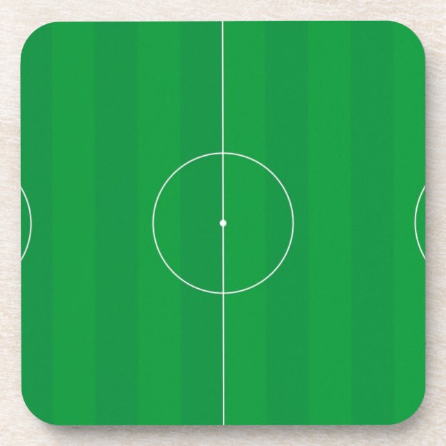 Soccer Field - Futbol Coaster (Front)