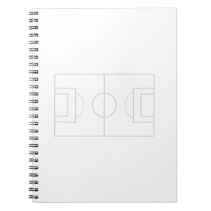 soccer field notebook