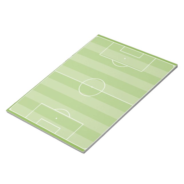 Soccer field notepad (Angled)