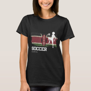 Soccer Flag Football Soccer Girls T-Shirt