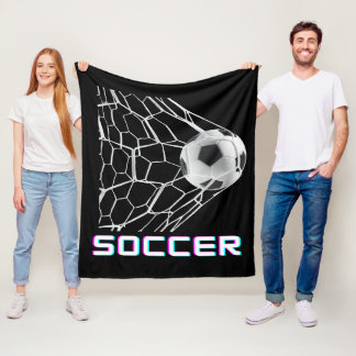 SOCCER FLEECE BLANKET