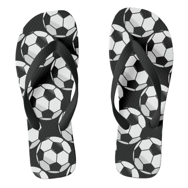 Soccer Flippity Flops Thongs (Footbed)