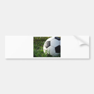 Soccer~ Foot Ball in field Bumper Sticker