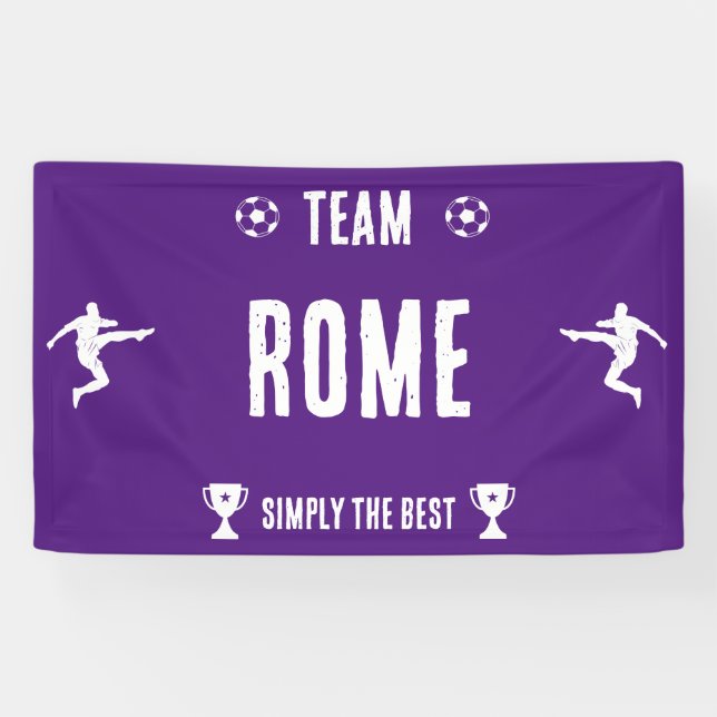 Soccer Football Accessories Banner (Horizontal)
