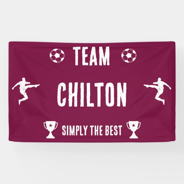 Soccer Football Accessories Banner (Horizontal)