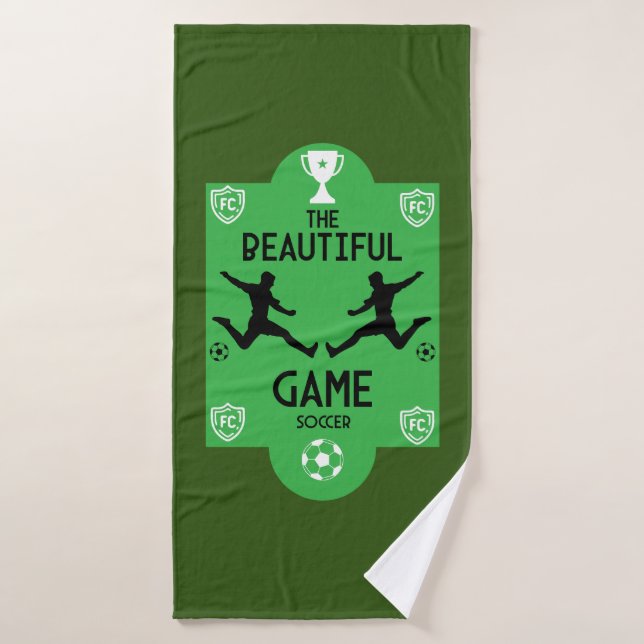 Soccer Football Accessories Bath Towel (Bath Towel)