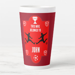 Soccer Football Accessories Latte Mug