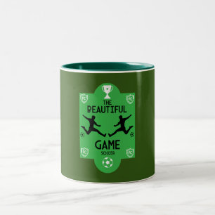 Soccer Football Accessories Two-Tone Coffee Mug