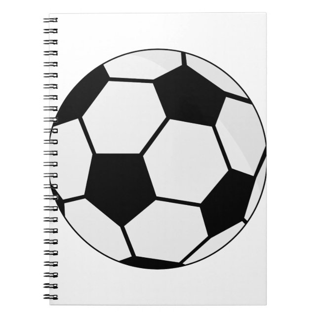 Soccer Football Ball Notebook (Front)