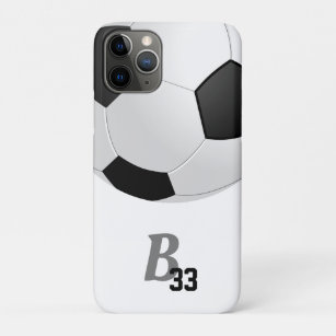 Soccer Football Ball Player Number Monogram Case-M Case-Mate iPhone Case
