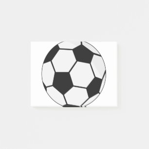 Soccer Football Ball Post-it Notes