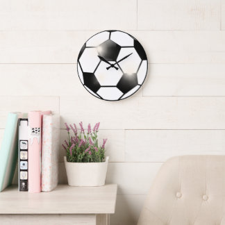 Soccer Football Ball Sport Large Clock