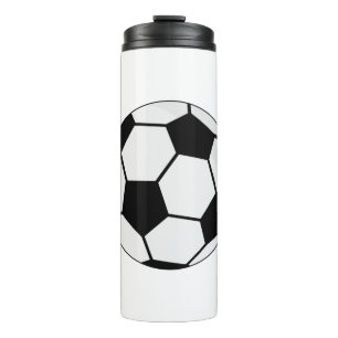 Soccer Football Ball Thermal Tumbler