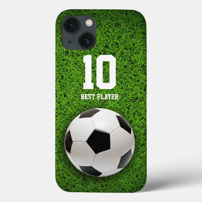 Soccer | Football Best Player No. Case-Mate iPhone Case (Back)