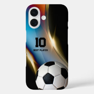 Soccer | Football Best Player No. iPhone 16 Case
