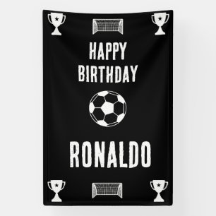 Soccer Football Birthday Banner